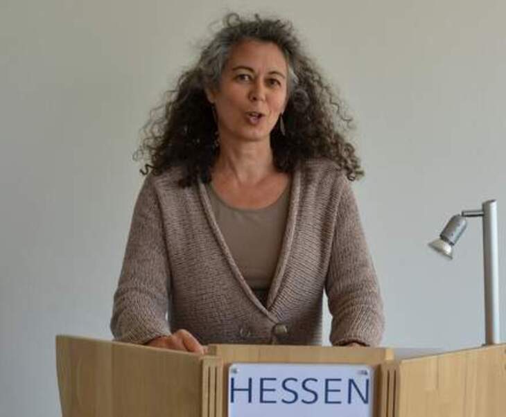 Ulrike Jung am Rednerpult